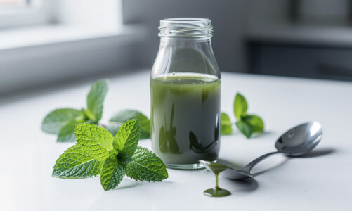 Gęsty syrop z mięty – przepis i proporcje