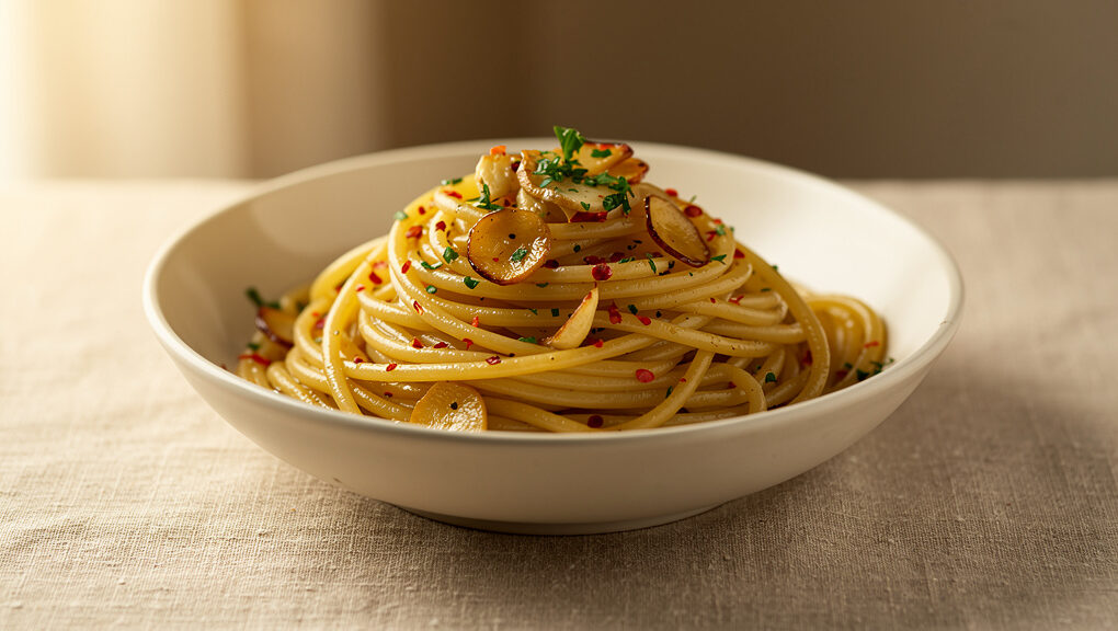 Makaron aglio olio – przepis na włoską klasykę