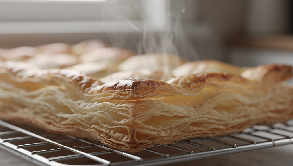 W jakiej temperaturze piecze się ciasto francuskie?